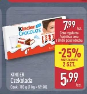 Czekolada Kinder Chocolate