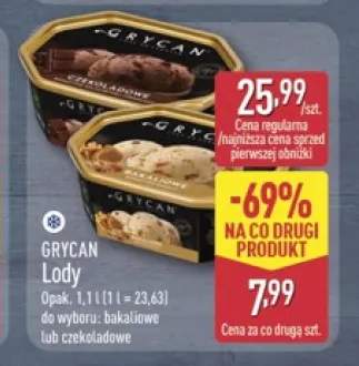 Lody Grycan Bakaliowe +1 wariant