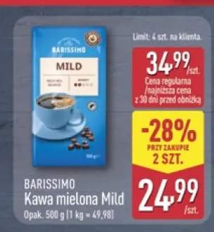 Kawa mielona Barissimo Mild
