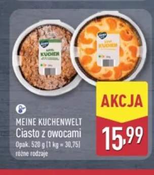 Ciasto z jabłkami Meine Kuchenwelt +1 wariant