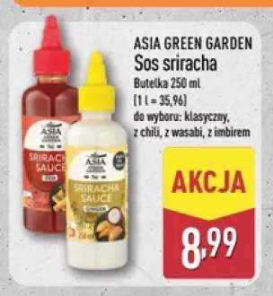 Sos sriracha klasyczny Asia Green Garden +3 warianty