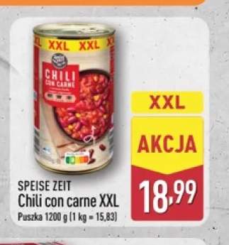 Chili con carne Speise Zeit XXL