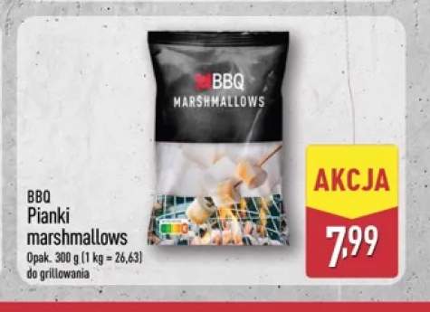 Pianki marshmallows do grillowania BBQ