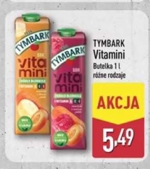 Sok Tymbark Vitamini marchew brzoskwinia jabłko +1 wariant