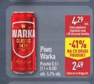 Piwo Warka Classic