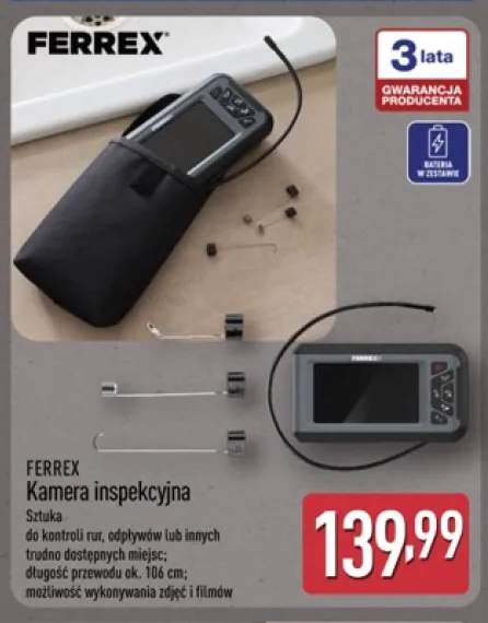 Kamera inspekcyjna Ferrex