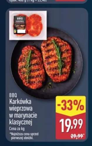 Karkówka wieprzowa w marynacie klasycznej BBQ
