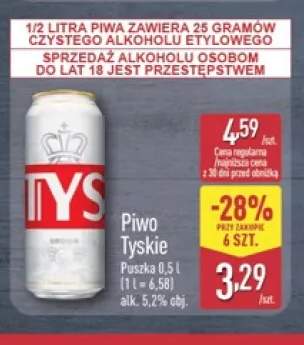 Piwo Tyskie Gronie
