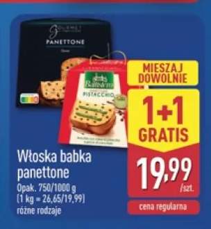 Włoska babka panettone