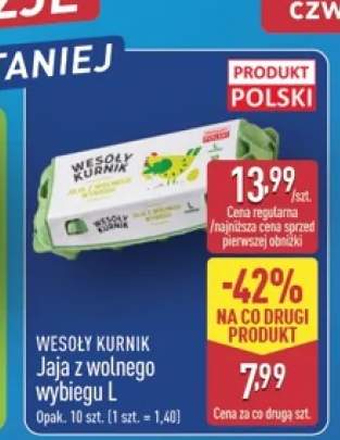 Jaja z wolnego wybiegu L Wesoły Kurnik