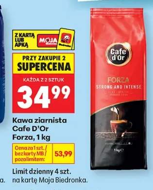 Kawa ziarnista Cafe D'Or Forza
