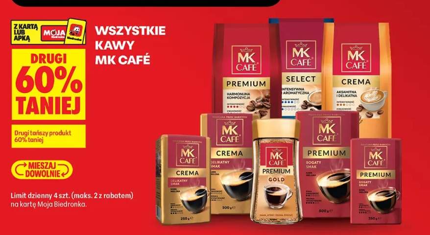 Kawy MK Café +4 warianty
