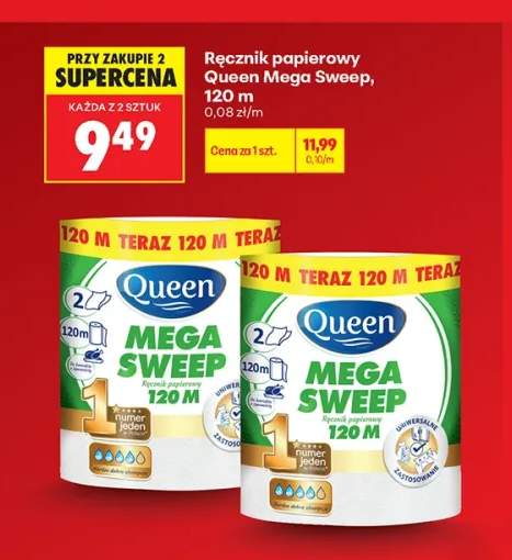 Ręcznik papierowy Queen Mega Sweep