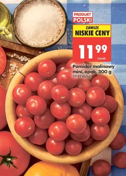 Pomidor malinowy mini