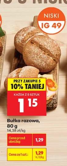 Bułka razowa