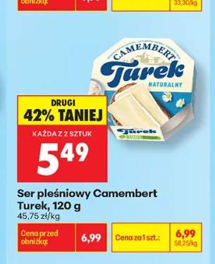 Ser pleśniowy Camembert Turek