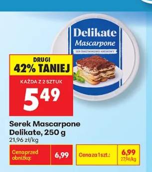 Serek Mascarpone Delikate