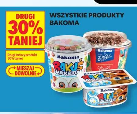 Produkty Bakoma +3 warianty