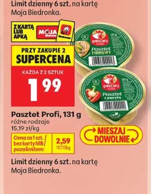 Pasztet firmowy z drobiem Profi +1 wariant