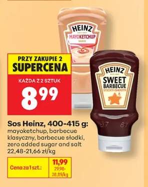 Sos mayoketchup Heinz +3 warianty