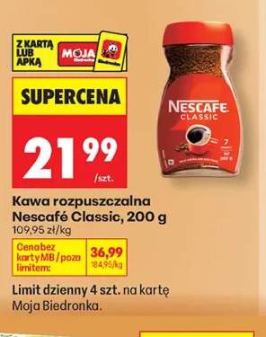 Kawa rozpuszczalna Nescafé Classic