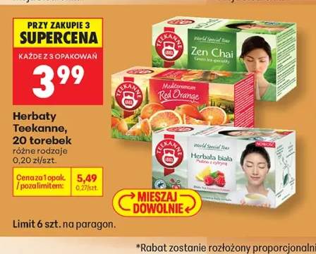 Herbata Teekanne Zen Chai +2 warianty