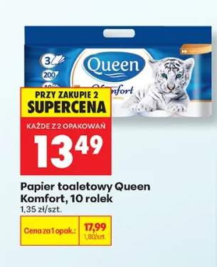 Papier toaletowy Queen Komfort