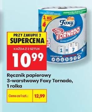 Ręcznik papierowy 3-warstwowy Foxy Tornado