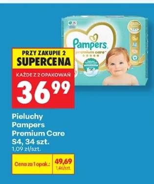 Pieluchy Pampers Premium Care S4