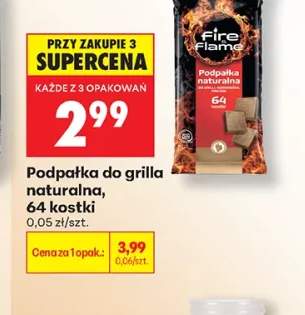 Podpałka do grilla naturalna Fire & Flame