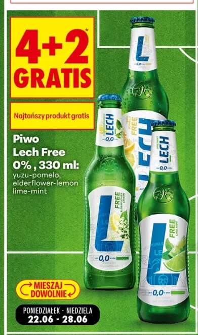 Piwo bezalkoholowe Lech Free yuzu-pomelo +2 warianty