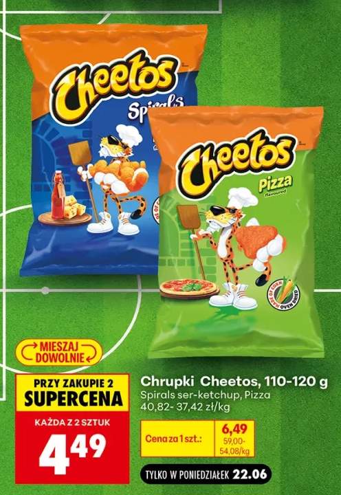Chrupki Cheetos Pizza +1 wariant