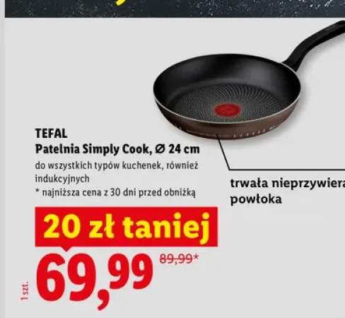Patelnia Simply Cook Tefal Ø 24 cm
