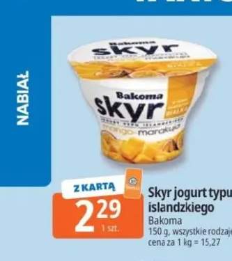 Skyr jogurt typu islandzkiego Bakoma