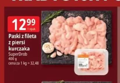 Paski z fileta z piersi kurczaka SuperDrob