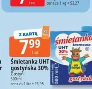 Śmietanka UHT gostyńska 30% Gostyń
