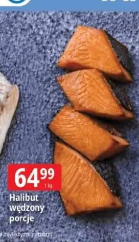 Halibut wędzony porcje