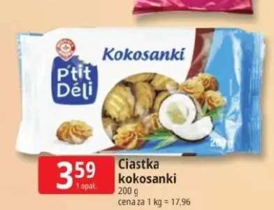 Ciastka kokosanki P'tit Déli