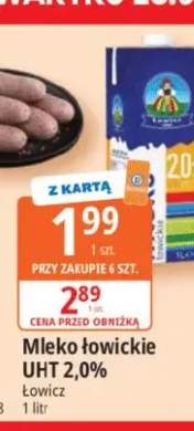 Mleko Łowickie UHT 2,0%