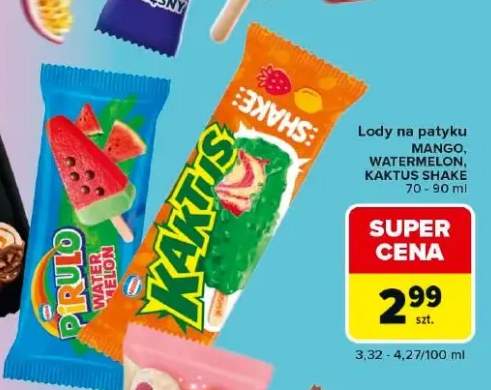 Lody na patyku Pirulo Watermelon +2 warianty