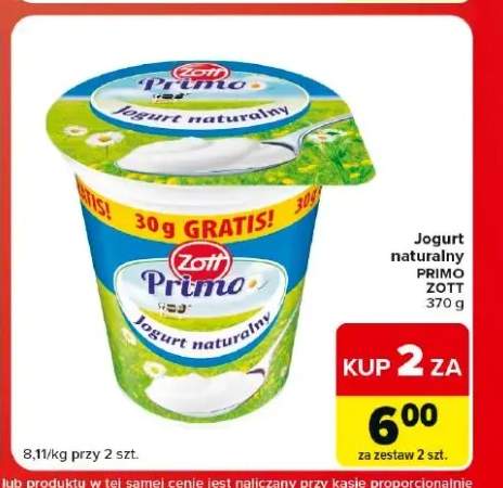 Jogurt naturalny Primo Zott