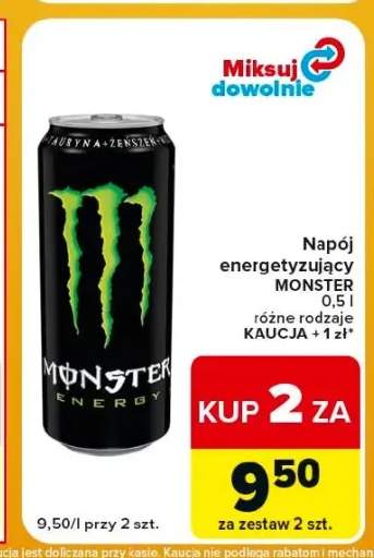 Napój energetyzujący Monster