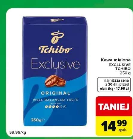 Kawa mielona Tchibo Exclusive Original