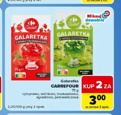Galaretka agrestowa Carrefour Classic +4 warianty