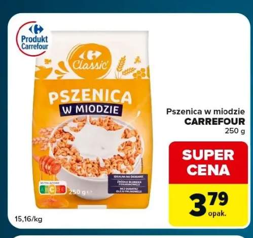 Pszenica w miodzie Carrefour Classic