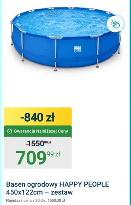 basen na stelażu