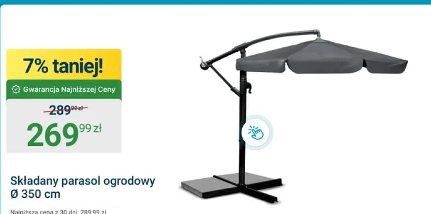 parasol ogrodowy