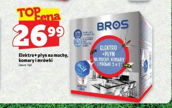 Elektro + płyn na muchy komary i mrówki Bros
