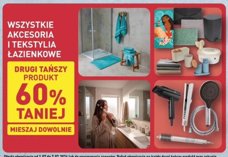 Akcesoria i tekstylia łazienkowe +7 wariantów