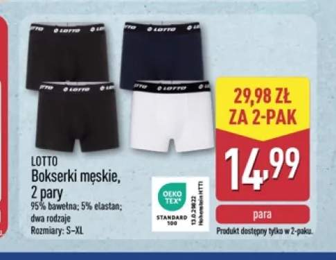 Bokserki męskie LOTTO 2-pak